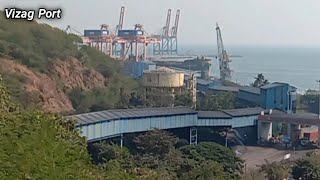 వైజాగ్ పోర్ట్//Vizag port area/vizag sea port/vizag port tour/visakhapatnam port @ChantiSpecials