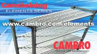 How to easily assemble your Cambro Camshelving Elements