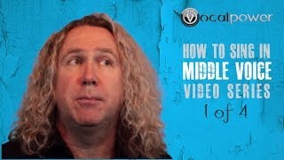 How to sing high notes in mix - Vocal Power - Middle voice 1