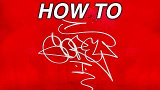 How To Do One LIner Graffiti - Step By Step Guide/Breakdown