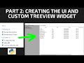 Python GUI (Tkinter) Tutorial: CSV/DataFrame Viewer - Part 2 - UI and Custom Treeview Widget
