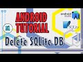 #3. SQLite DB Tutorials- Delete Data SQLite
