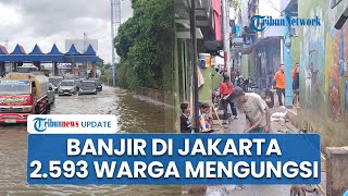 Akses ke Bandara Soekarno-Hatta Terendam Banjir, BPBD Jakarta: 2.593 Warga Mengungsi