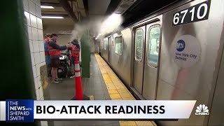 N.Y.C. prepares for possibility of a bio-attack