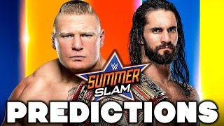 WWE SummerSlam 2019 Predictions