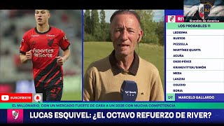 Bombazo, River Cierra a su 8vo Refuerzo. Será Lucas Esquivel o Julián Aude?