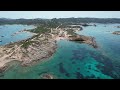 🟩sardaigne🟥 spiaggia dello strangolato la maddalena drone 4k uhd jour 6 6 juin 2022