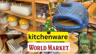 WORLD MARKET KITCHENWARE KITCHEN DECOR HOME DECOR SHOP WITH ME SHOPPING STORE WALK THROUGH