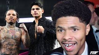 SHAKUR STEVENSON REACTS TO GERVONTA DAVIS WANTING $150M TO REMATCH RYAN GARCIA