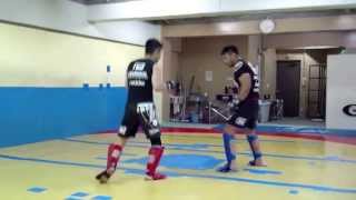 Awesome Sparring Session - WWE Super Star Hideo Itami a.k.a. KENTA vs. Taiyo \