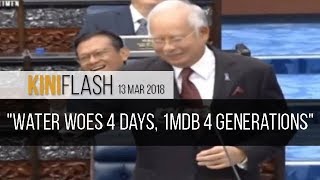 KiniFlash - 13 Mar: 'Water woes 4 days, 1MDB 4 generation'