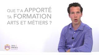 Baptiste ingénieur système formation Arts et Métiers