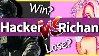 【R6S】Richan VS Hacker 心臓に悪いです。【レインボーシックス】