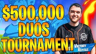 $500,000 FORTNITE SUMMER SKIRMISH TOURNAMENT! (100T NoahJ456 & 100T Parallax)