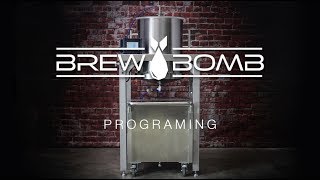 Programing the Brew Bomb - Cold Brew Drip Coffee System