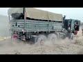 tata lpta 2038 6×6 truck towing 130mm m46 field gun indian army regiment of artillery