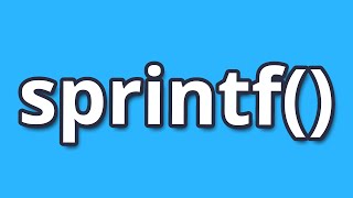 Manage C strings with sprintf