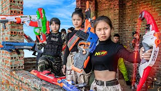 Xgirl Studio Female Warrior Candy archer Battle SEAL X Nerf Guns Battle with Alibaba bandits