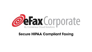 eFax Corporate by Consensus Cloud Solutions