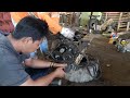 isuzu 6bg1 engine overhaul process @banuamekanikal454