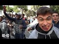 Heavyweight FIGHT In Spain! CHAOS At The Park! 5v5 Basketball
