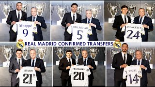REAL MADRID 🤍 CONFIRMED TRANSFERS SUMMER 2023 ✅ Mbappe,Bellingham,Arda Güler,Joselu,Brahim Díaz .. 🤍