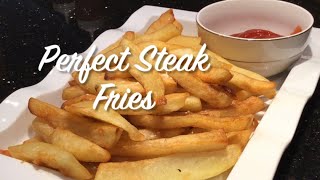 Steak Fries | Crispy French Fries Recipe | How to make Steak Fries / French Fries like restaurants