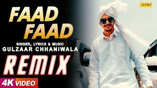 Faad Faad Lyrical video ||Gulzaar chhaniwala | Latest Haryanvi Songs 2019 Haryanvi songs 2019