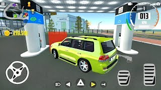 Putting Gas in A Car At A Service Station: Car Simulator 2 - Android Gameplay