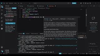 Digital clock|| Project3|| Python projects with siri
