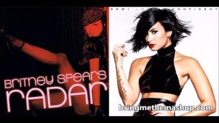 Demi Lovato vs. Britney Spears - Confident Radar (Mashup)