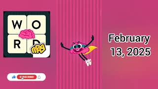 WordBrain Valentine’s Day Event February 13, 2025 - All Parts