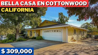 SE VENDE PRECIOSA CASA DE 3 HABITACIONES EN COTTONWOOD CALIFORNIA