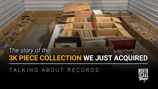 The Story of the 3K Piece Vinyl Record Collection We Just Acquired | Talking About Records