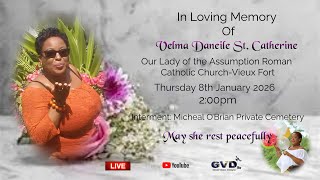 In Loving Memory of Velma Daneile St. Catherine