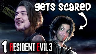 Can Dan handle ANOTHER ZOMBIE GAME??? - Resident Evil 3 : PART 1