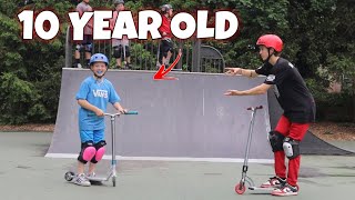 INSANE 10 YEAR OLD SCOOTER KID!