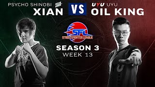 Xian (Seth) vs. Oil King (Rashid) - Bo3 - Street Fighter League Pro-US - Season 3 Week 13