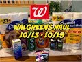 WALGREENS HAUL 10/13 - 10/19 | 3 DIGITALS DIDN'T COME OFF 🙁