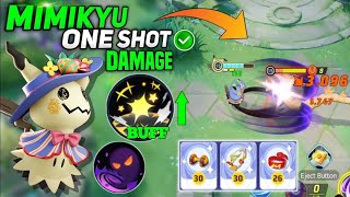 Try this Build on Mimikyu To Deal One Shot Damage! Most Deadly Build Ever | Pokemon unite