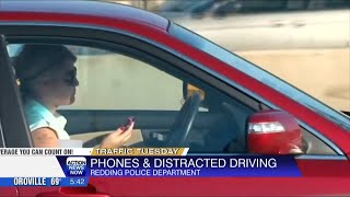 Traffic Tuesday: Redding Police explain hands-free phone rules for the road
