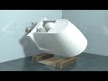 sensowash ® c how to install duravit hanging type commode by modern tiles faisalabad.flv