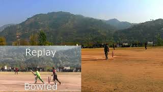 POV Cricket in Harighal  Bagh Jammu and Kashmir PSL star Salman Irshad bowling against locals🏏