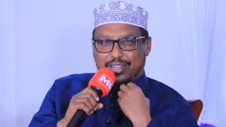 Sh. Mustafe oo la hadlay culumada iyo dadka dacwada wada !