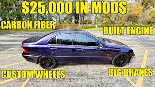 Paid $1,000 For A SUPER RARE RennTech Mercedes At Auction With $25,000 In Mods! INSANE DEAL!