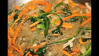 [ENG SUB] 잡채 만드는 법 불지않는 황금레시피 korean food (glass noodle with stir fried vegetables )