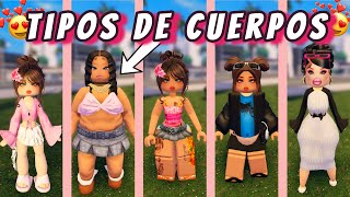 Transforma tu AVATAR en Berry Avenue: Explora TODOS los Tipos de CUERPOS para ROLE PLAY!