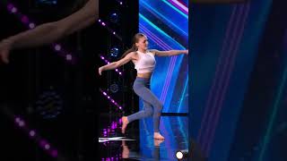 13-year-old schoolgirl's MOVING dance routine | Auditions | BGT 2023 | #shorts