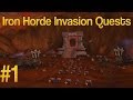 Iron Horde Invasion Quests (Blasted Lands) Part 1 - Warlords of Draenor Beta