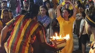 Thaipusam 2025 at Batu Caves: Two Kavadi Bearers Dancing to Energetic Tappu Melam